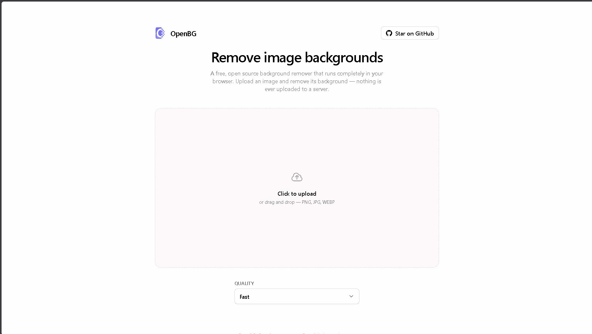 OpenBG